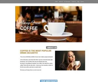 Alwaysgreatcoffee.com(Always Great Coffee) Screenshot