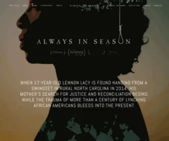 Alwaysinseasonfilm.com(Always in Season) Screenshot