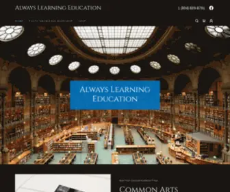 Alwayslearningeducation.net(Always Learning Education) Screenshot