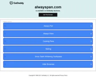 Alwayspan.com(Alwayspan) Screenshot