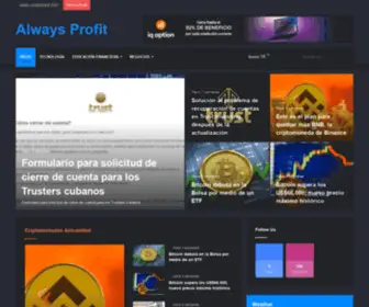 Alwaysprofit.net(Always Profit El Sitio donde Aprendes y Ganas) Screenshot