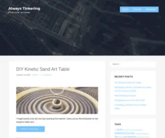 Alwaystinkering.com(Alwaystinkering) Screenshot