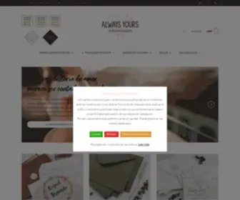 Alwaysyours.es(ALWAYS YOURS) Screenshot