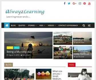 Alwayzlearning.com(欧宝地板网站) Screenshot