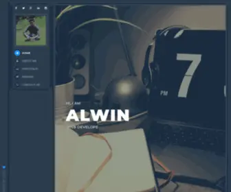 Alwin.com.np(Web Developer in Nepal) Screenshot