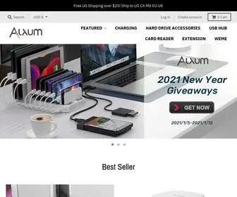 Alxum.com(USB Charging Station) Screenshot