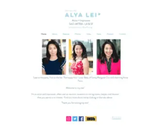 Alyalei.com(Alya Lei) Screenshot