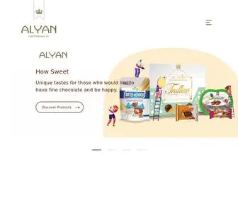 Alyan.com.tr(Alyan Gıda) Screenshot