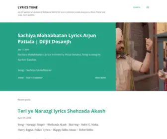 Alyricsbazaar.com(Lyrics Tune) Screenshot