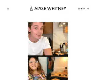 Alysewhitney.com(ALYSE WHITNEY) Screenshot