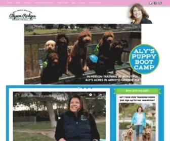 Alysonrodges.com(Dog Trainer Alyson Rodges) Screenshot