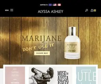 Alyssaashley.com(Discover the world of perfumes from a new perspective) Screenshot