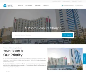 Alzahra.com(Al Zahra Hospital) Screenshot