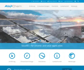Alzchem.de(Schwerpunkt NCN) Screenshot