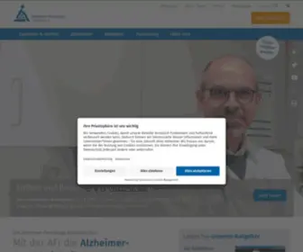 Alzheimer-Forschung.de(Alzheimer Forschung Initiative) Screenshot