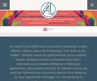 Alzheimer.be(Ligue Alzheimer ASBL) Screenshot
