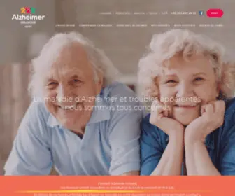 Alzheimerbelgique.be(Alzheimer Belgique) Screenshot