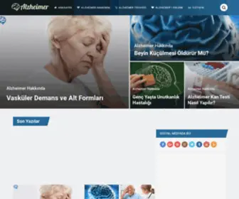 Alzheimerhastaligi.com(Alzheimer Hastalığı) Screenshot