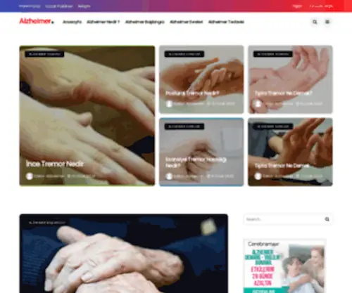 Alzheimernedir.com(Alzheimer) Screenshot