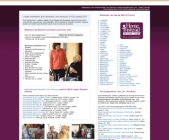 Alzheimersdementiahomecare.com(Alzheimersdementiahomecare) Screenshot