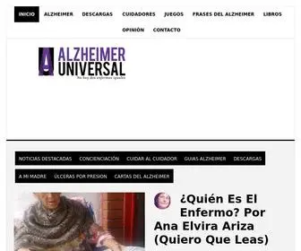 Alzheimeruniversal.eu(Blog Cuidadores Alzheimer) Screenshot