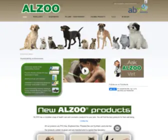 Alzoo-Vet.com(Veterinarian Products for Pets' Health Care and Beauty) Screenshot