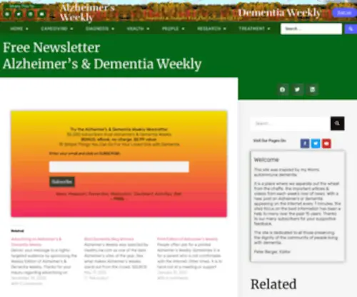 Alzweekly.com(Alzweekly) Screenshot