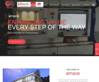 AM-Ace.com(Additive Manufacturing Solutions And Services) Screenshot