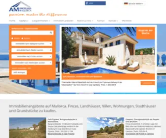 AM-Inmobiliaria.com(Immobilien Mallorca Immobilie) Screenshot