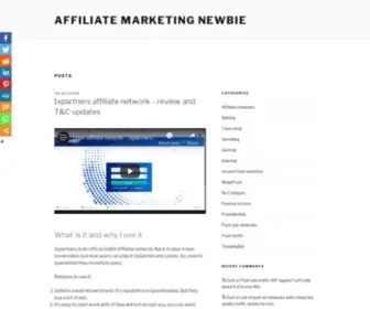 AM-Newbie.site(Affiliate marketing newbie) Screenshot