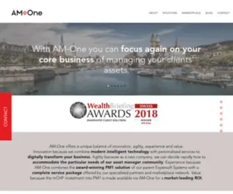 AM-One.ch(AM-One Asset Management Solution) Screenshot