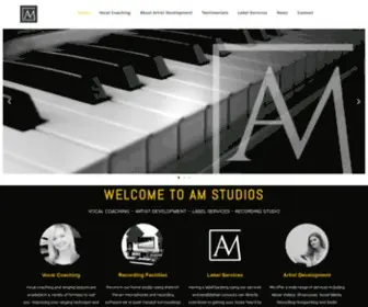 AM-Studios.co.uk(AM Studios) Screenshot