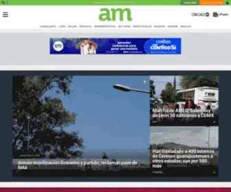 AM.com.mx(Periódico) Screenshot