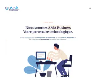 Ama-Business.com(AMA Business) Screenshot