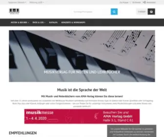 Ama-Verlag.com(AMA Verlag) Screenshot