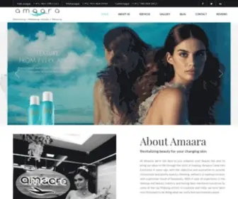 Amaara.co.in(Amaara Beauty Salon) Screenshot