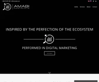 Amabi.net(Amabi, digital marketing) Screenshot