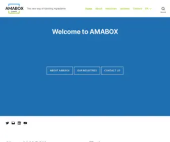 Amaboxsystems.com(AMABOX Systems. The AMABOX System) Screenshot