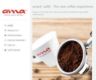 Amacaffe.com(Il mio amato caffeama Caffe) Screenshot