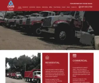 Amacchionebrothers.com(Asphalt Paving Company New Jersey) Screenshot