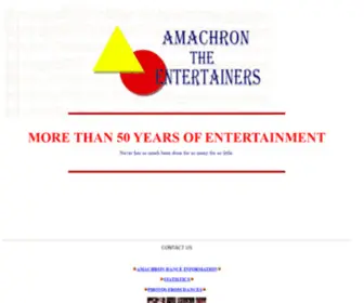 Amachron.com(AmaChron the Entertainers) Screenshot