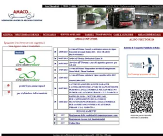 Amaco.it(Index amaco) Screenshot