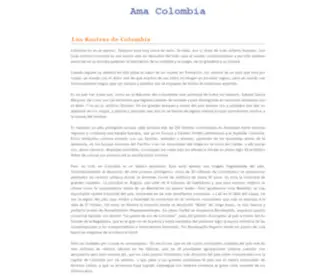 Amacolombia.com(Ama Colombia) Screenshot