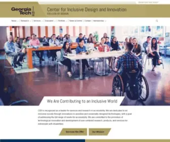 Amacusg.org(Center for Inclusive Design and Innovation) Screenshot