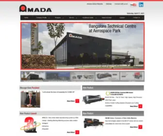 Amadaindia.co.in(This is home page) Screenshot