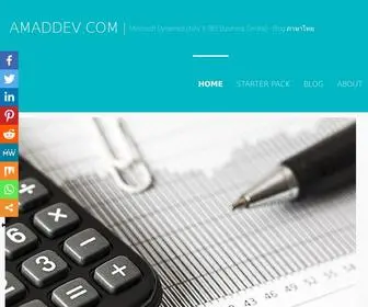Amaddev.com(Microsoft Dynamics (NAV & 365 Business Central)) Screenshot