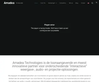 Amadeatechnologies.com(Amadea Technologies) Screenshot