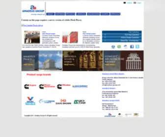 Amadeus-Group.com(Amadeus group) Screenshot