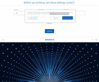 Amadeus.us(The leading travel technology company) Screenshot