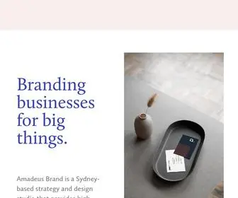 Amadeusbrand.com.au(Amadeus Brand) Screenshot